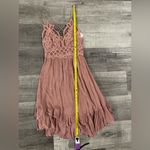 Free People  FP ONE Adella Mini Slip Dress in Ballet Photo 5