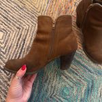 JUST FAB Brown Ankle Boots Photo 3