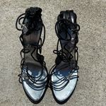 Giuseppe Zanotti  Black Strappy Heels size 37 Photo 0