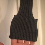 Love by Design  Charcoal Ribbed Knit Top Photo 4