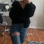 Garage Black Teddy Coat Photo 2