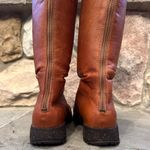 Teva Women's Afton Boot Tall Cognac Brown Leather Riding Boot Winter Snow Photo 5