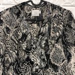 HD in Paris ‎ front ruffle blouse with trees & birds owls size 2 Photo 5