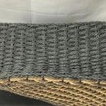 Brighton COPYBRIGHTON PURSE BLACK & TAN WOVEN STRAW ADJUST ALLIGATOR LOOK STRAP SILVER Photo 15