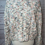 Jessica Simpson Jessica Simpson Oversized knit sweater size Medium Womens Crochet Cableknit Photo 0