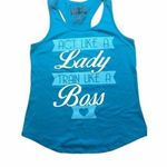 Chin Up Apparel  Womens Graphic Tank Sz M Photo 0