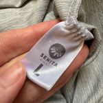 Senita Athletics  Grey Shorts Romper- Size Large Photo 4