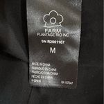 Farm Rio Shinny Zebra Bubble Hem Skirt M Black Multicolor Tropical Print Photo 8