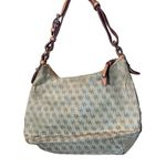 Dooney & Bourke Vintage 1975 Small Zipper Pocket Sac Signature Print Photo 1