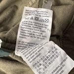 Madewell SZ 27 Emmet Velveteen Wide Leg Crop Pants Stretch Hi-Rise Olive Green Photo 6