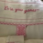 It’s in your genes 100% cotton white skirt small Photo 3