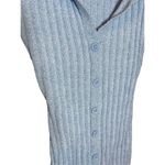 Emory park Blair Button Up Mini Dress Sz S Baby blue Photo 7