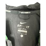Nike  Dri-Fit Running Green & Black Full-Zip Hooded Jacket Women's Small Photo 7
