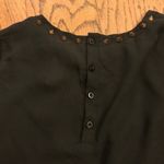 Moon Collection  Studded black blouse Size L Photo 5