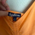 Bright Orange Crop Top Photo 3