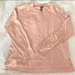 Sweaty Betty After Class Sweatshirt Pink L Raglan Thumbholes Photo 0