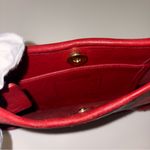 Coach  1998 Ergo Vintage Zipper Small Hobo One Shoulder Purse Bag Red Leather EUC Photo 7