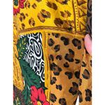 Laura Ashley Laura & Jayne Two Multicolor‎ Silk Animal Floral Patchwork Long Sleeve Shirt 2X Photo 5