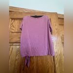 Olivia Rae  - Short Sleeve Shirt w/ Twist Detail Photo 2