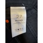 MOTHER SNACKS High Waisted Twizzy Skimp In Smacking Good Sz 23 Black Straight Photo 9