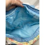 Longaberger  Quilted Floral Tote Bag – Blue Trim & Handles‎ Photo 5