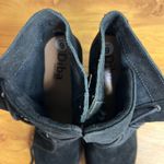 Diba True Diba Black Suede Lace Up Wedge Ankle Boots Women Size 9 NEW Photo 4