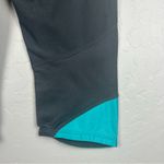 Nike ⭐️ Dri-fit black and blue crop leggings size XS Photo 4