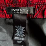 Bisou Bisou Red Jacquard Brocade Fitted Longline Lapel Jacket Coat Dress Y2K 90s Photo 5