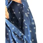 Madewell  Navy Blue Ditsy Floral Sophia Jumpsuit Women's Size Medium Photo 5