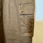 Pretty Little Thing Brown Wide Leg Cargo Pants Elastic waist Size 4 Photo 2