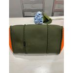 haute shore orange and green large‎ tote Photo 5