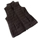 J.Jill Grey Quilted Full Zipper Puffer Vest, Sz Petite XS Photo 8