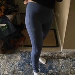 Puma moto leggings women’s size medium steel blue soft and comfy stretchy Photo 7