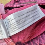 Hollister Social Tourist x  Ultra High Rise Baggy Overdye Pink Jeans Denim Photo 4