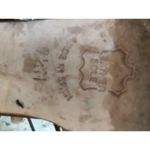 Stuart Weitzman Metallic Croc Tortoise Leather Shoe Sandal 7.5 Gold Yellow Green Photo 8