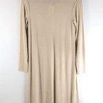 Style & Co Sweater Dress Turtleneck Midi Long Sleeve Stretch Beige XS Photo 0
