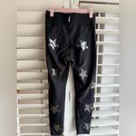 Ultracor  Black Iridescent Star Pattern  Leggings sz M Photo 1