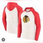 Women’s Chicago Blackhawks lightweight 100% cotton Hoodie long sleeve tshirt S Red Photo 0