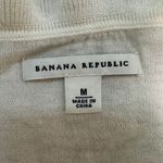 Banana Republic extra fine merino wool cream and short sleeve sweater size m Photo 1