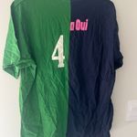 Edikted  Tee Green Blue White Short Sleeves Sports NWT size XL Photo 6