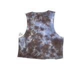 Rawgear Pump Print Crop Tank Brown & Blue Tye Photo 2