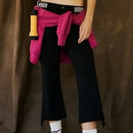 Free People  Movement Cascade Kick Flare Capri Adjustable Pants Womens medium‎ Photo 0