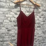 Maurice's EUC  Spaghetti Strap Red Romper Size XL Photo 2