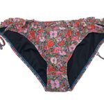 J.Crew New Liberty Floral Side Tie Hipster Ruffle Bikini Swim Suit Bottom 3X Photo 1