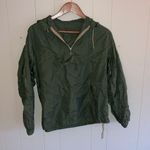 Green Quarter zip lightweight wind breaker Photo 0