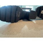 River Island Black Knit Sock Chunky Heel Knee High Boots Womens Size 6 EUR 39 Photo 1