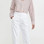Levi's  Pleated Balloon Leg Pants High Waisted Cropped in White Women's 25 Photo 10