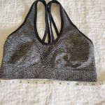 Victorias sport by Victoria Secret medium grey black sport bra Photo 5