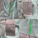 KM Collections Milla Bell Dress Sz 16 Wedding Formal Mint Green Silver Metallic Photo 3