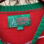 Ugly Christmas Sweater  fireplace mantle tunic seen in a Hallmark movie MEDIUM Photo 1